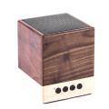 2021 New products Portable Gift Wood Promotional  Wooden Wireless Outdoor MINI  simple wood portable  speaker